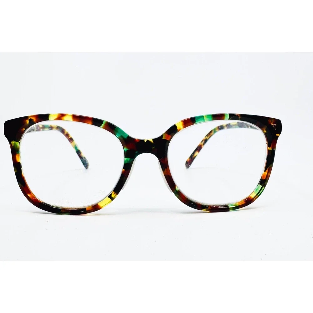 Flower Laurel 6069 Eyeglasses Womens Multicolor Tortoise Cat Eye 53-20-140